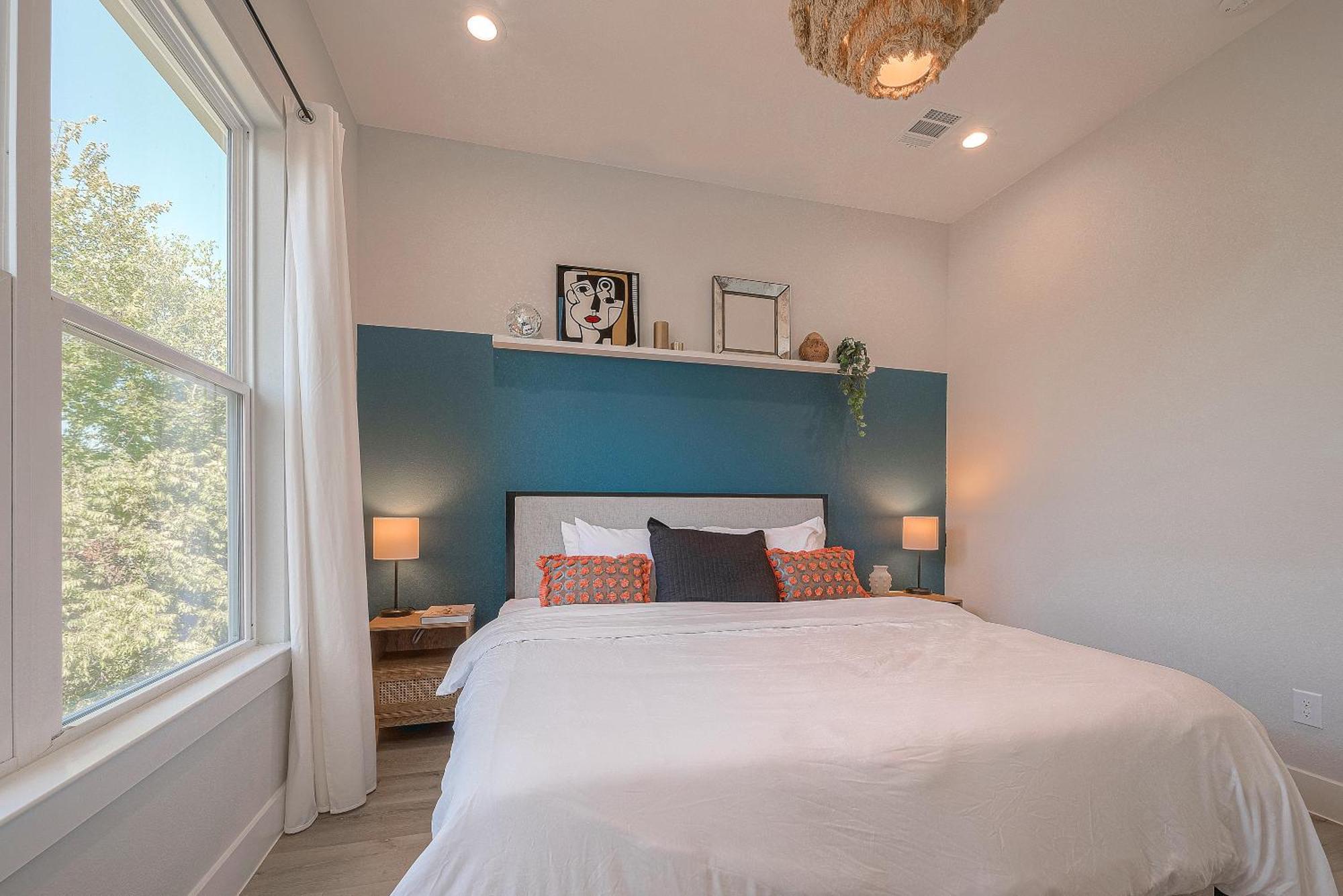 Modern Home Near Downtown With Fast Wifi, Bbq, Games & Ev Equipped! Houston Exterior foto