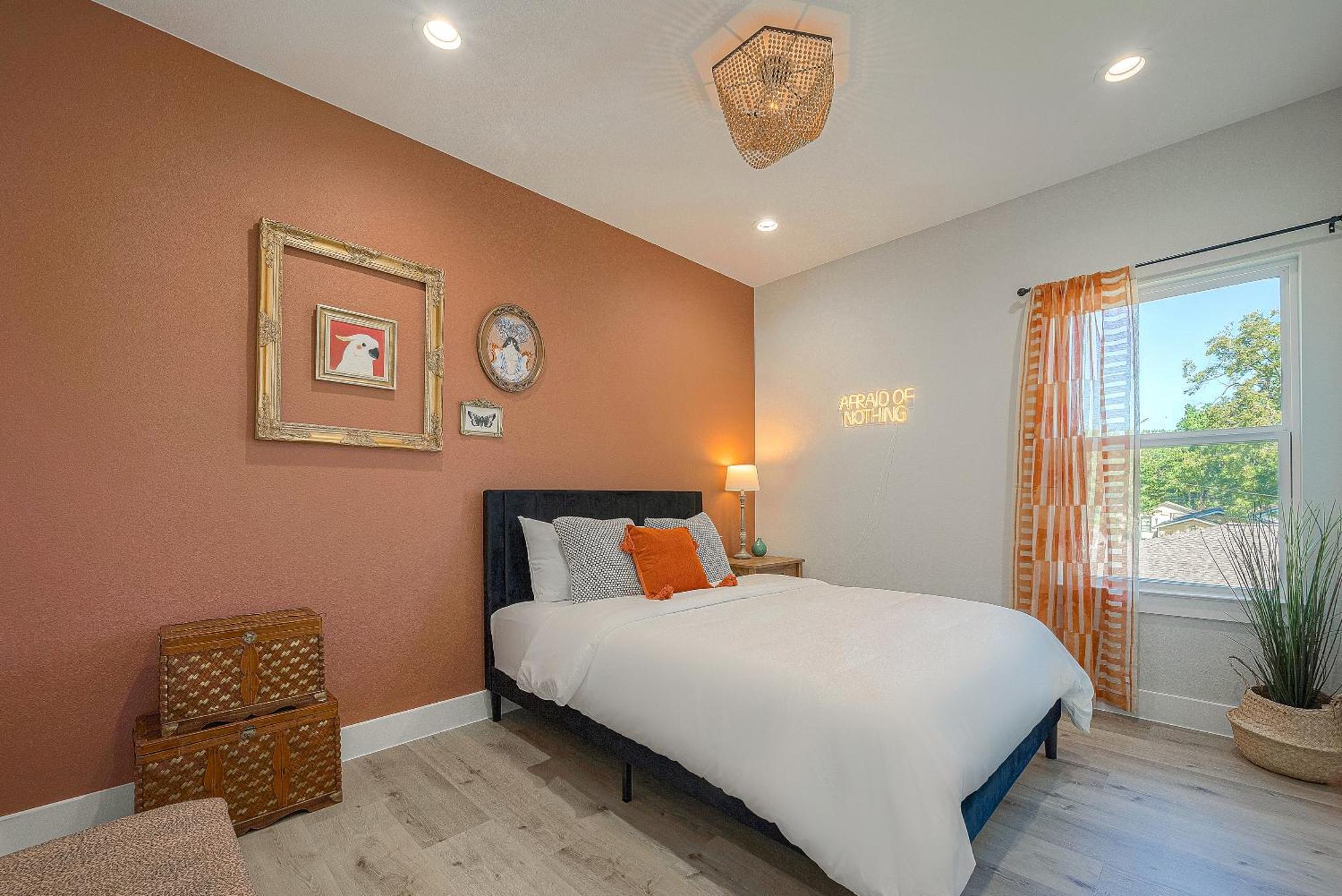 Modern Home Near Downtown With Fast Wifi, Bbq, Games & Ev Equipped! Houston Exterior foto