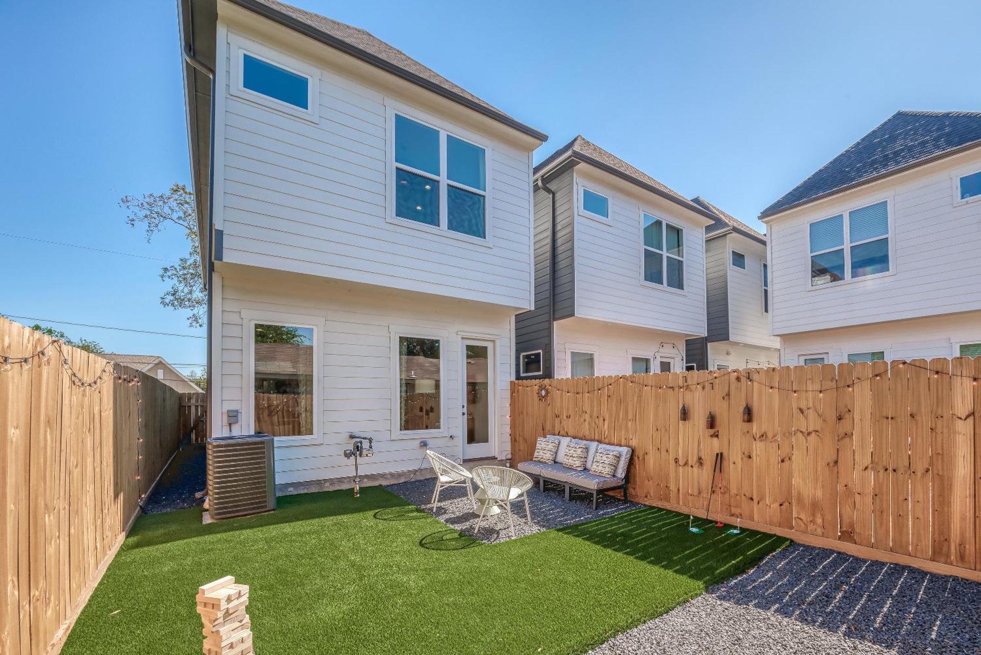 Modern Home Near Downtown With Fast Wifi, Bbq, Games & Ev Equipped! Houston Exterior foto