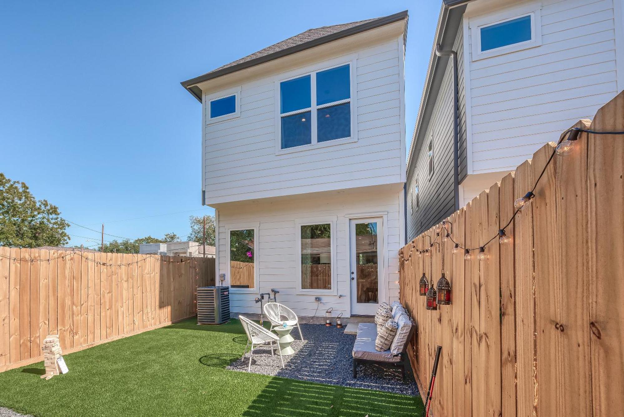 Modern Home Near Downtown With Fast Wifi, Bbq, Games & Ev Equipped! Houston Exterior foto